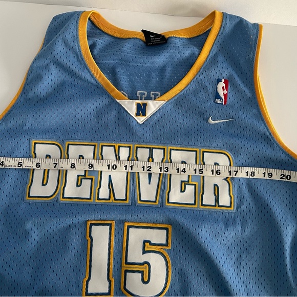 Vintage Reebok Denver Nuggets Carmelo Anthony 15 Jersey size Large - Picture 10 of 10